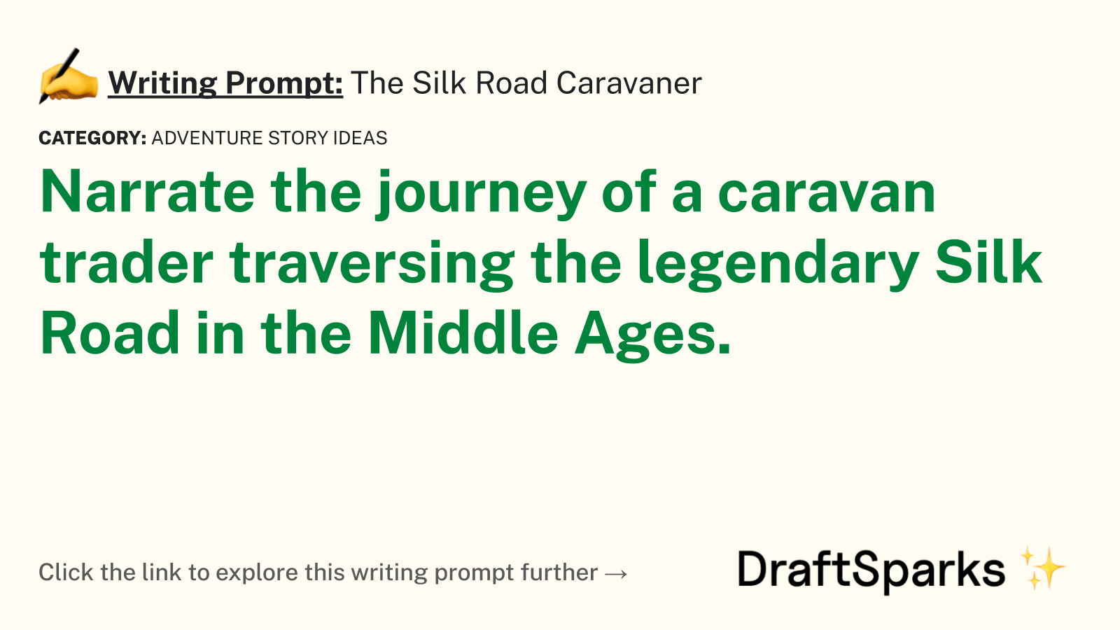 The Silk Road Caravaner