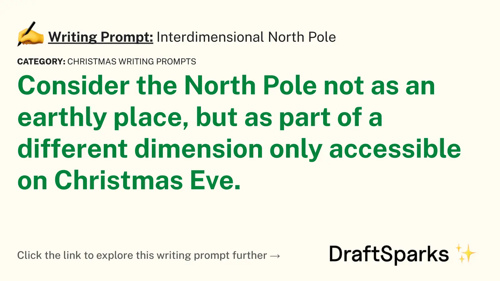 Interdimensional North Pole