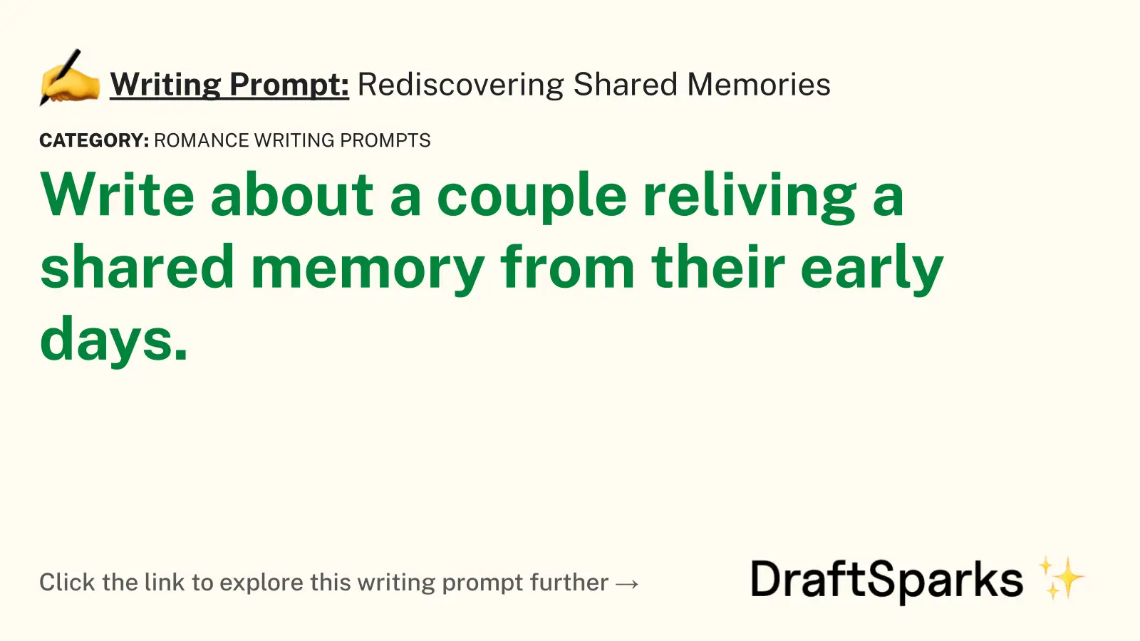 Rediscovering Shared Memories