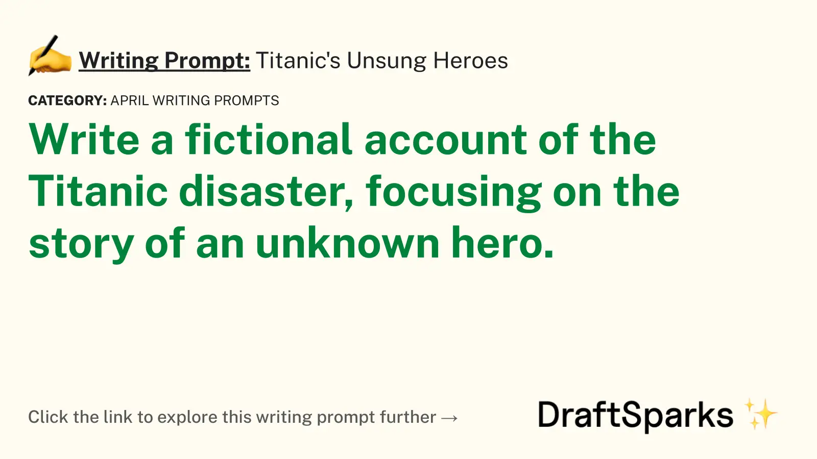 Titanic’s Unsung Heroes