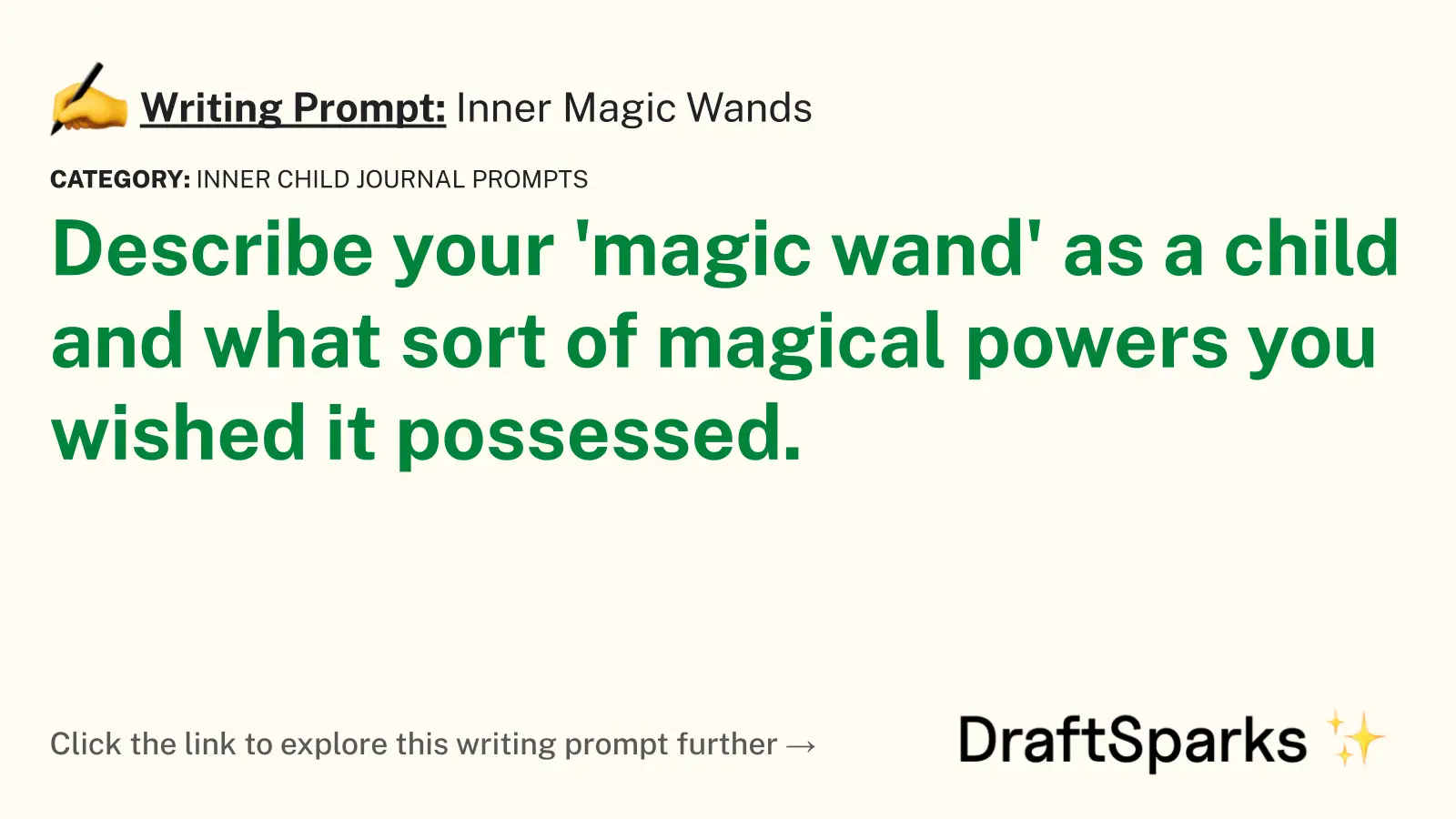 Inner Magic Wands