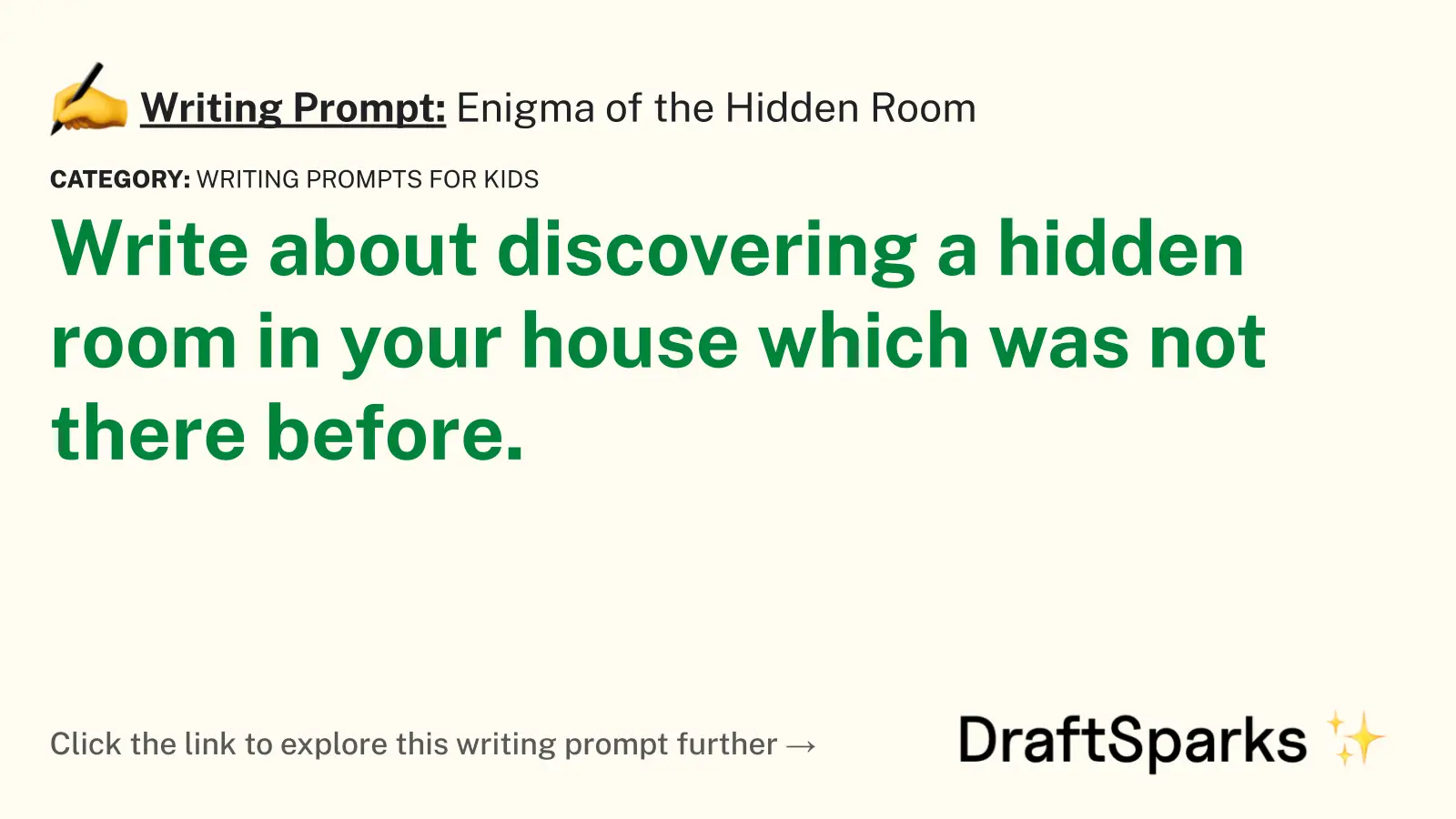 Enigma of the Hidden Room
