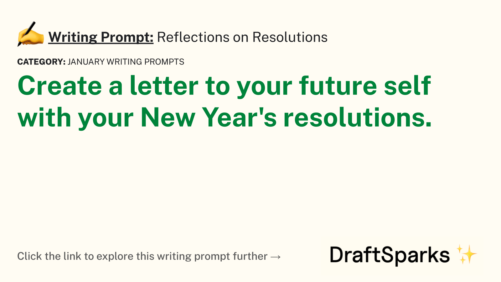 Reflections on Resolutions