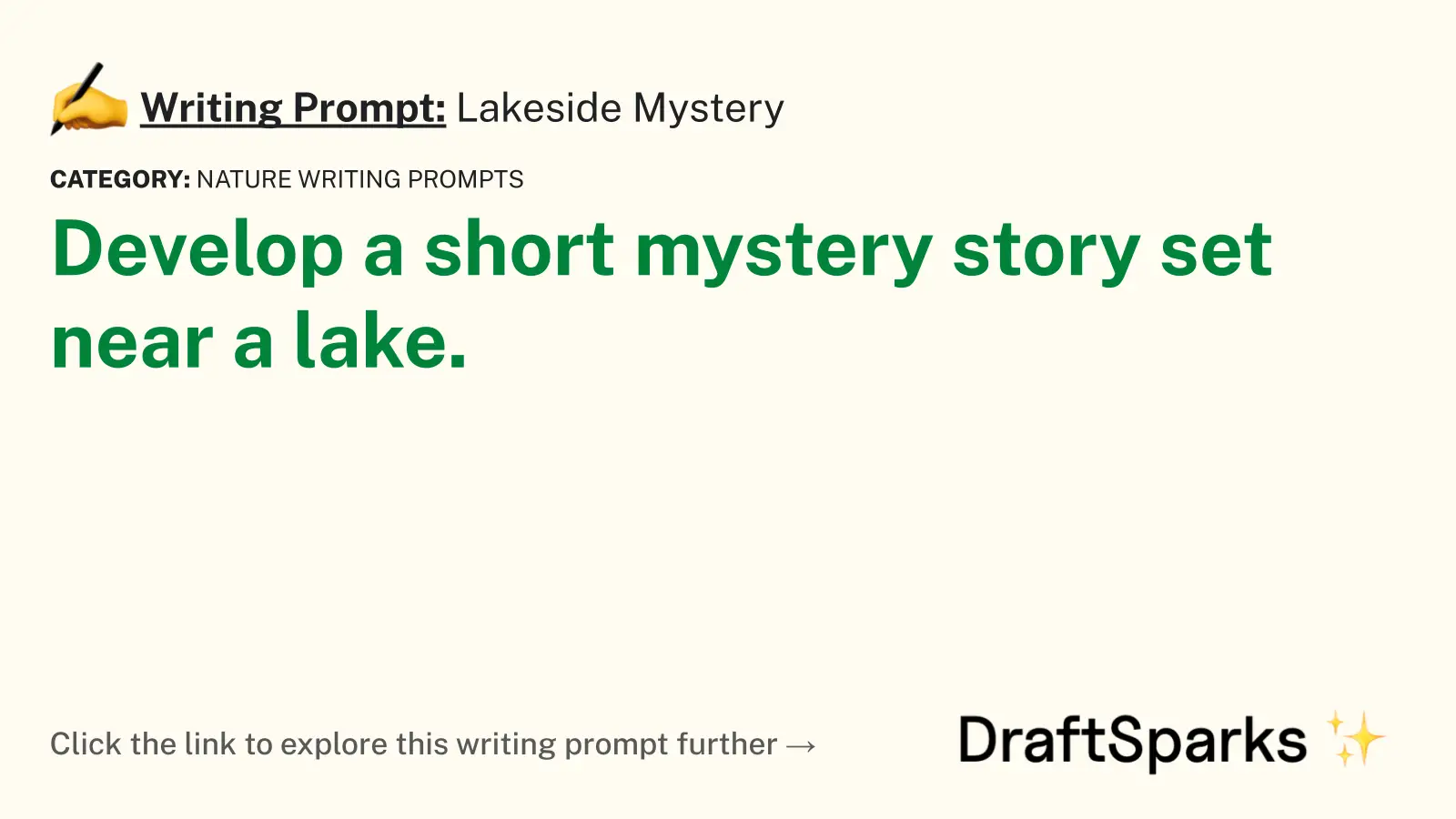 Lakeside Mystery