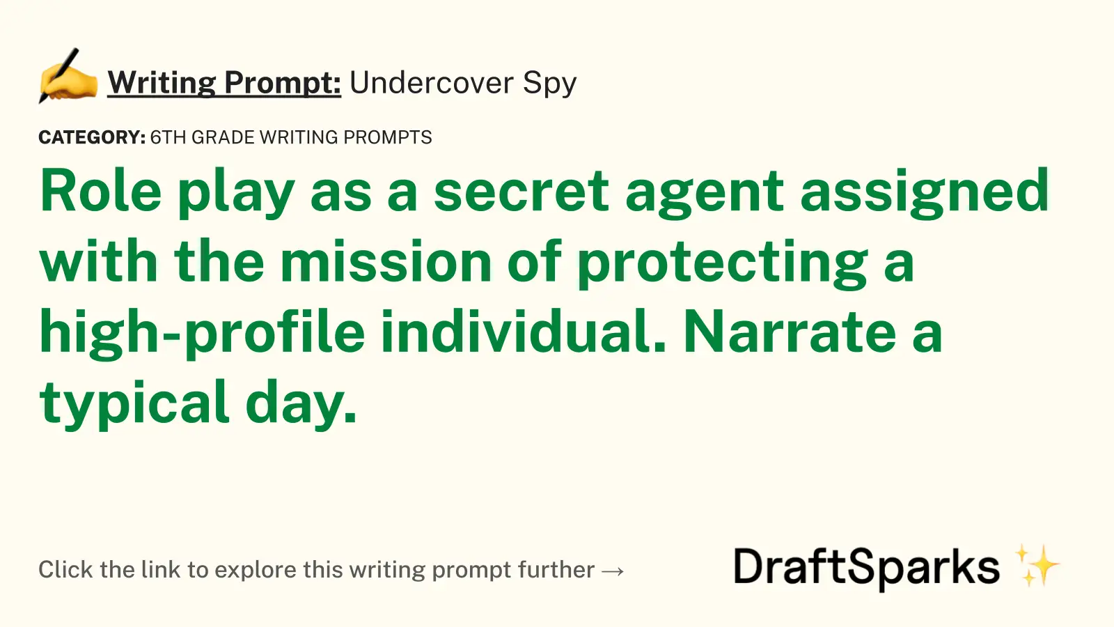 Undercover Spy