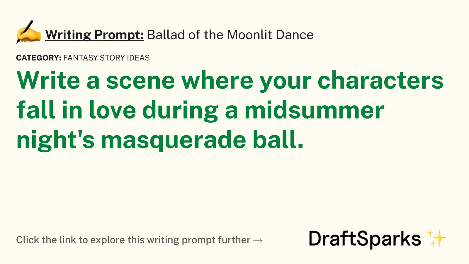 Ballad of the Moonlit Dance