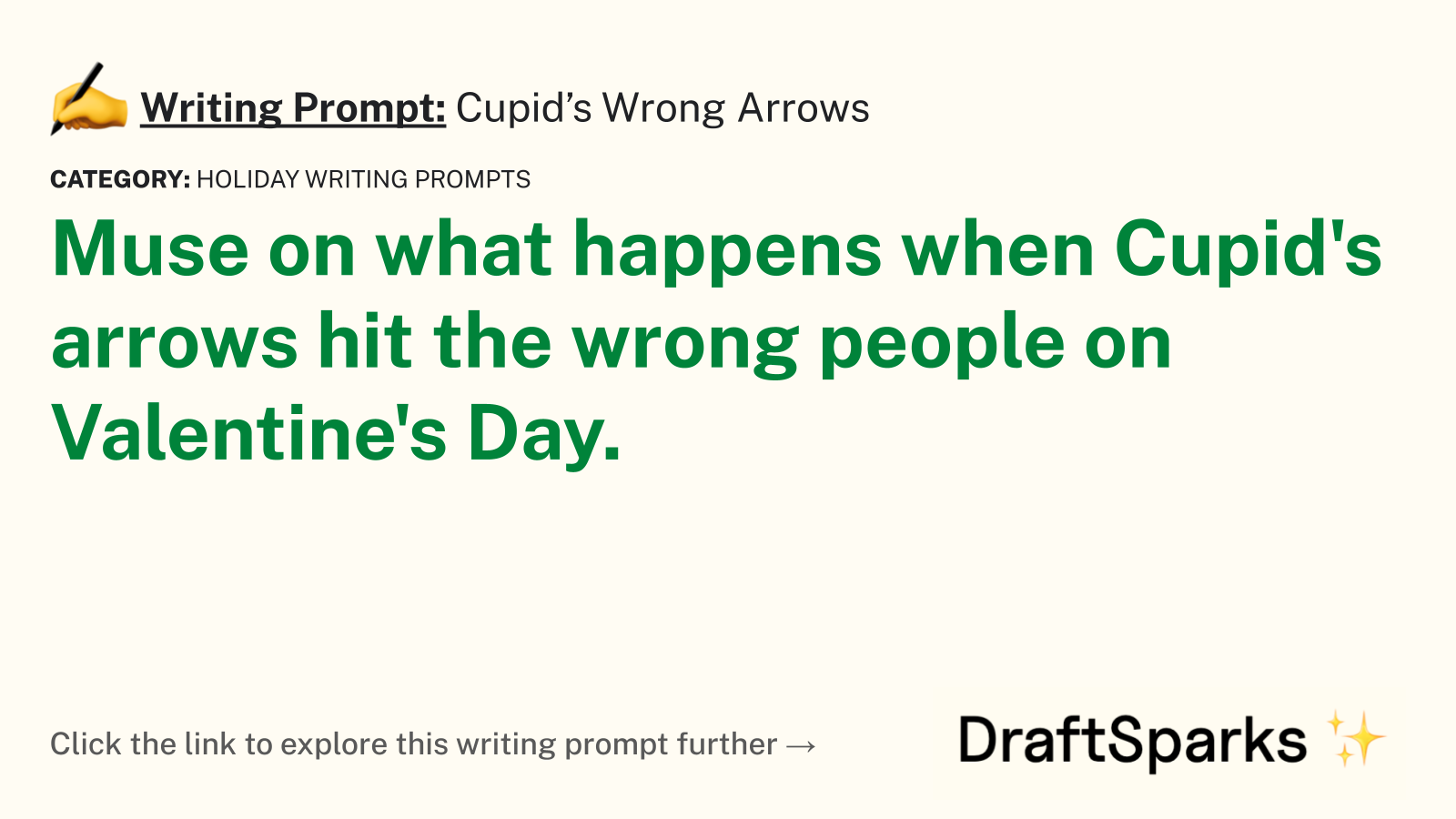 Cupid’s Wrong Arrows