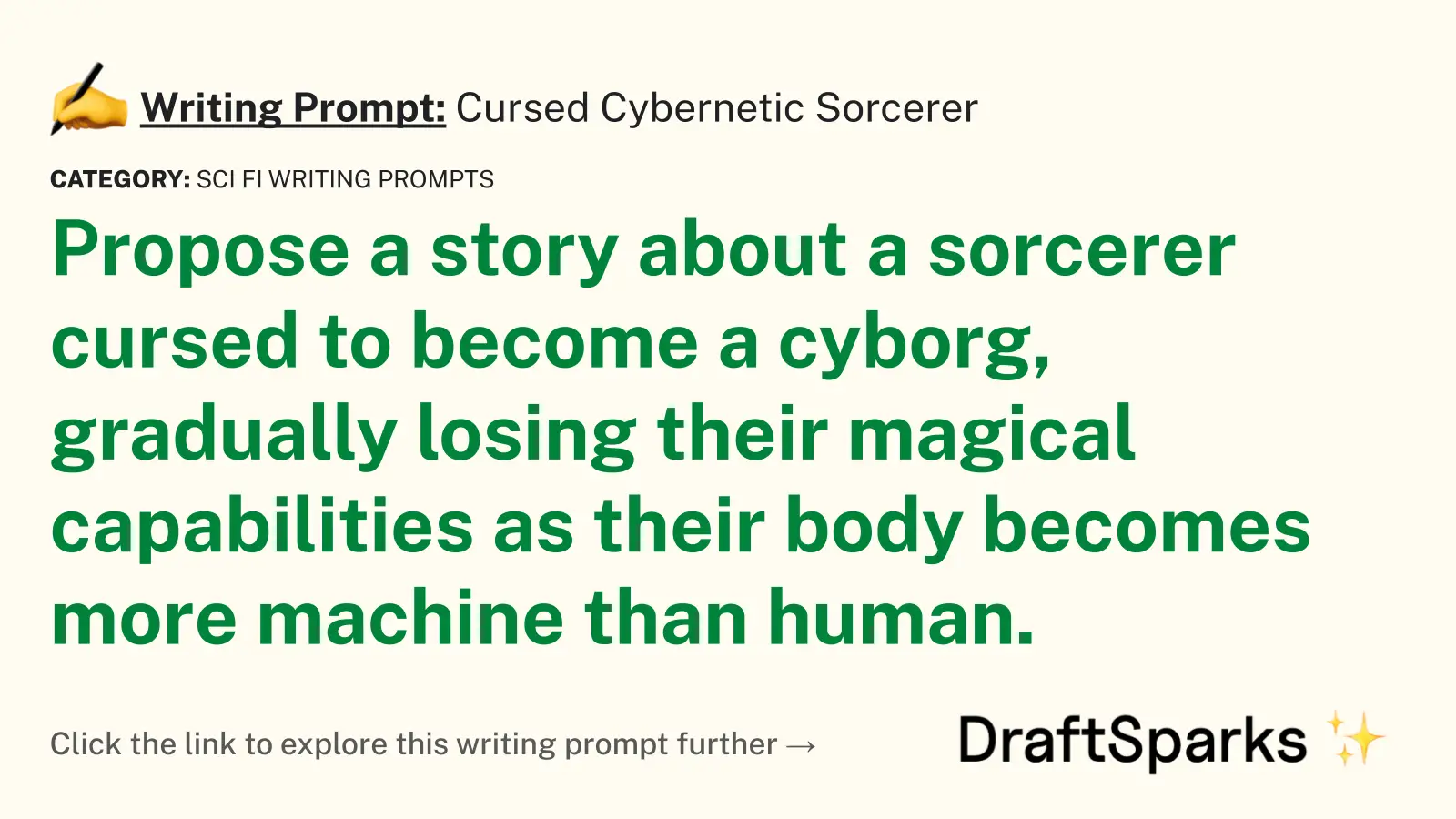 Cursed Cybernetic Sorcerer