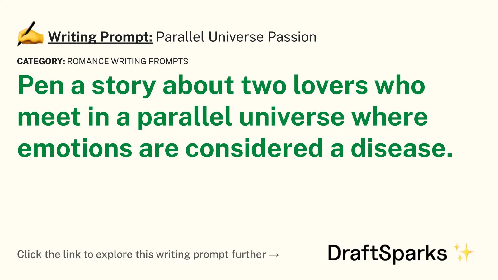 Parallel Universe Passion