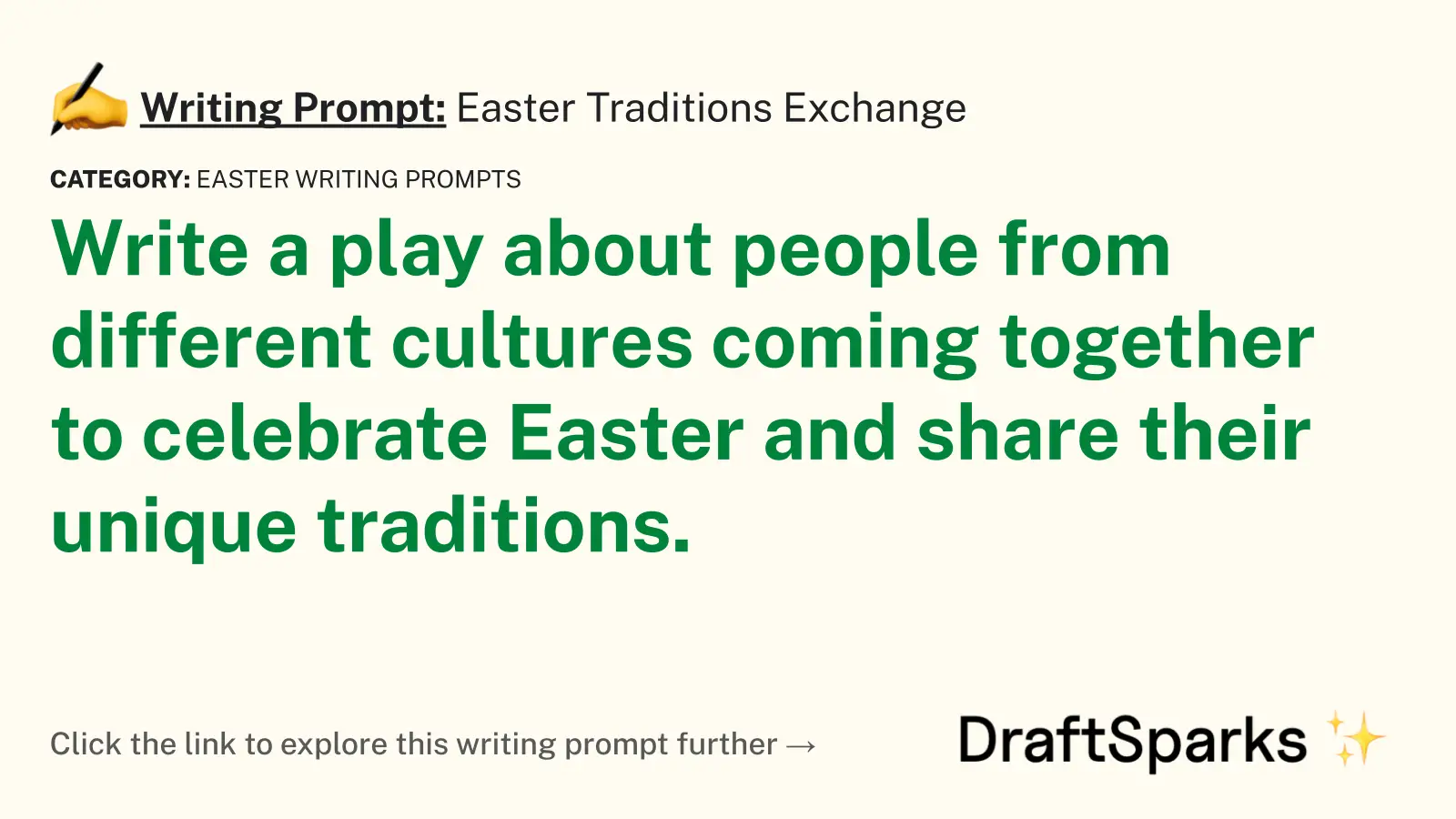 Easter Traditions Exchange