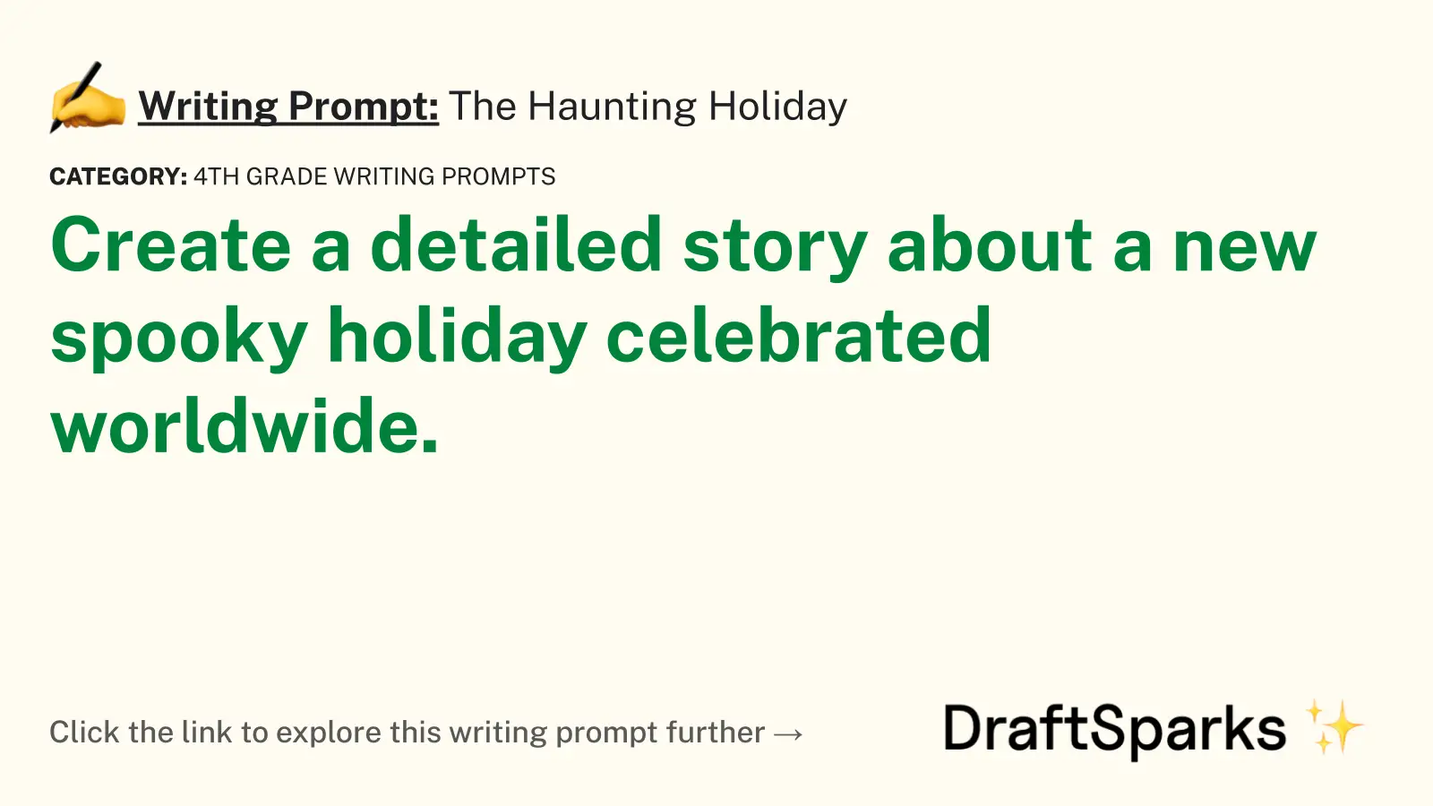 The Haunting Holiday