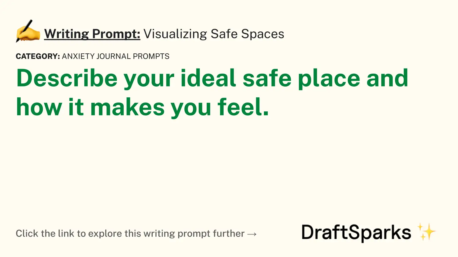 Visualizing Safe Spaces