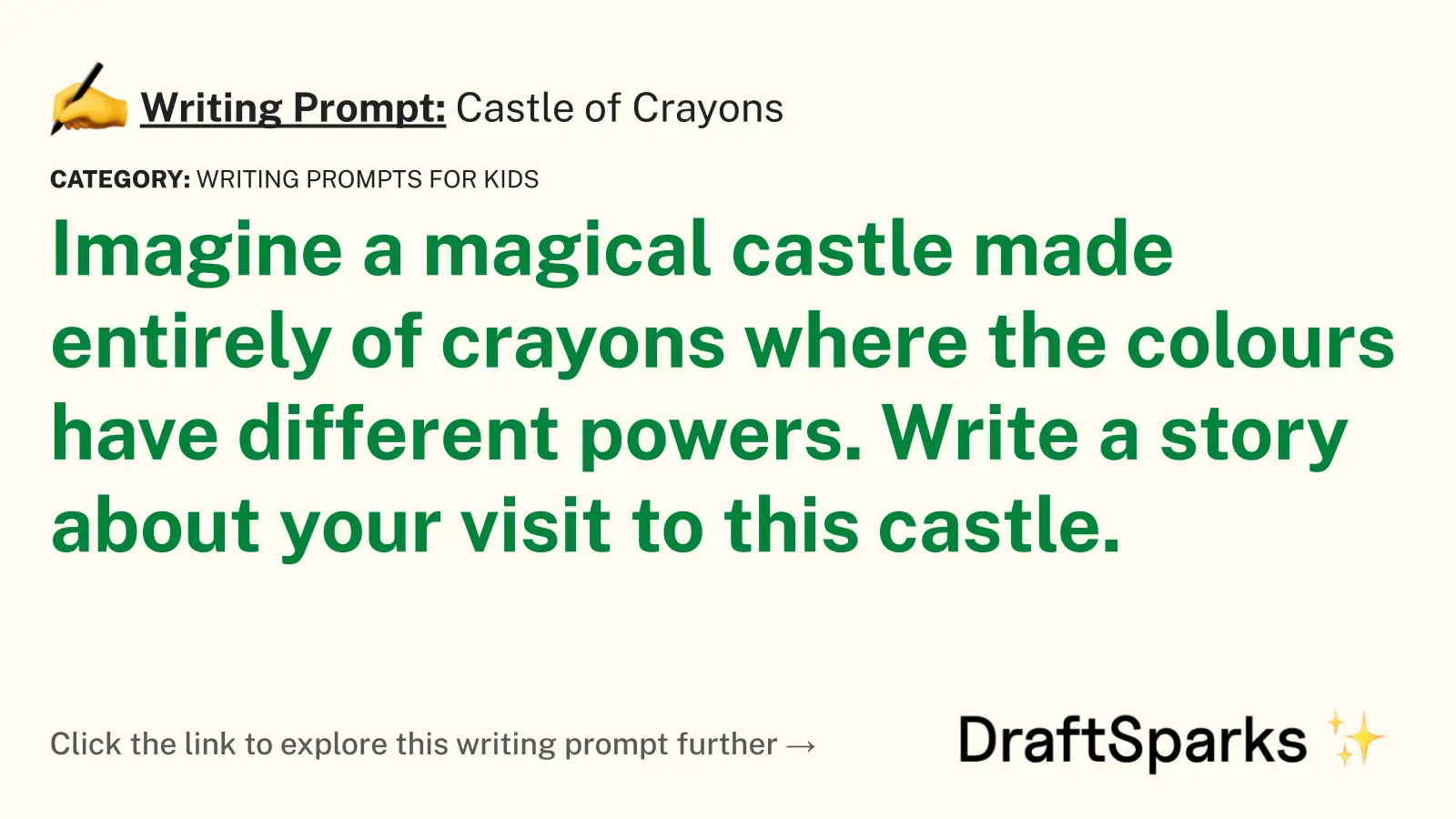 Castle of Crayons