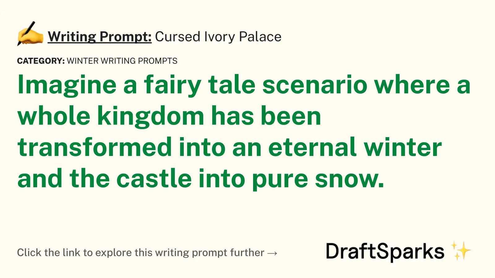 Cursed Ivory Palace