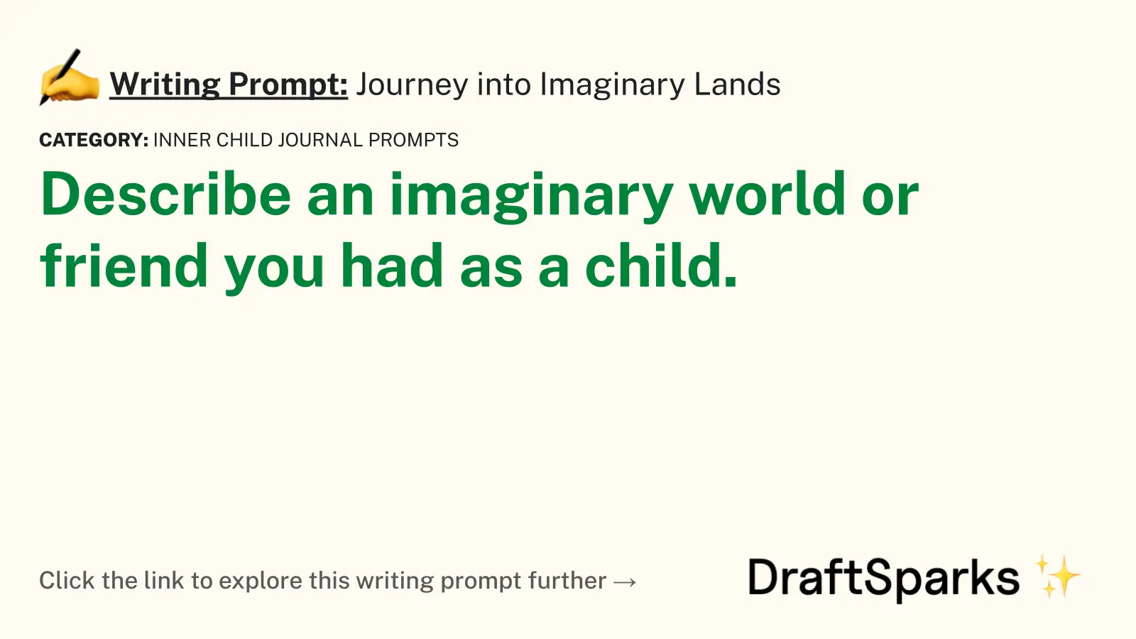 Journey into Imaginary Lands