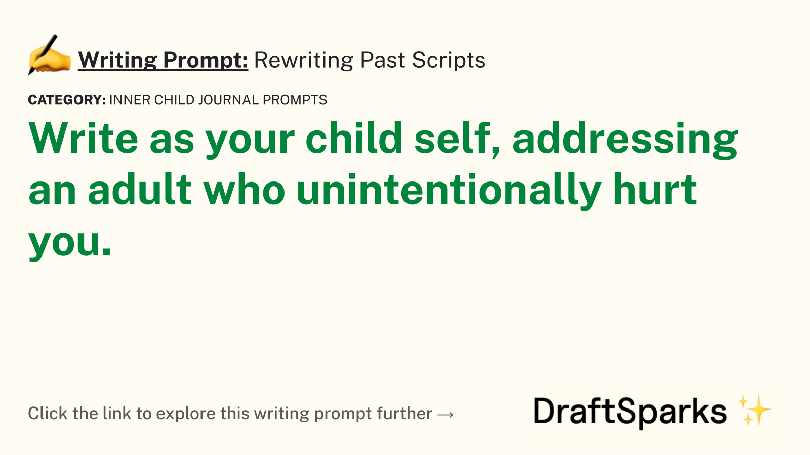 Rewriting Past Scripts
