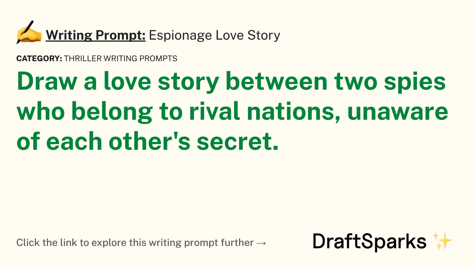 Espionage Love Story