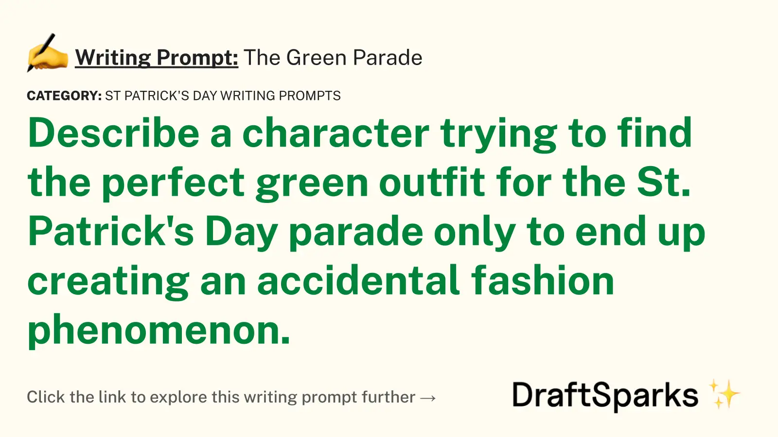The Green Parade