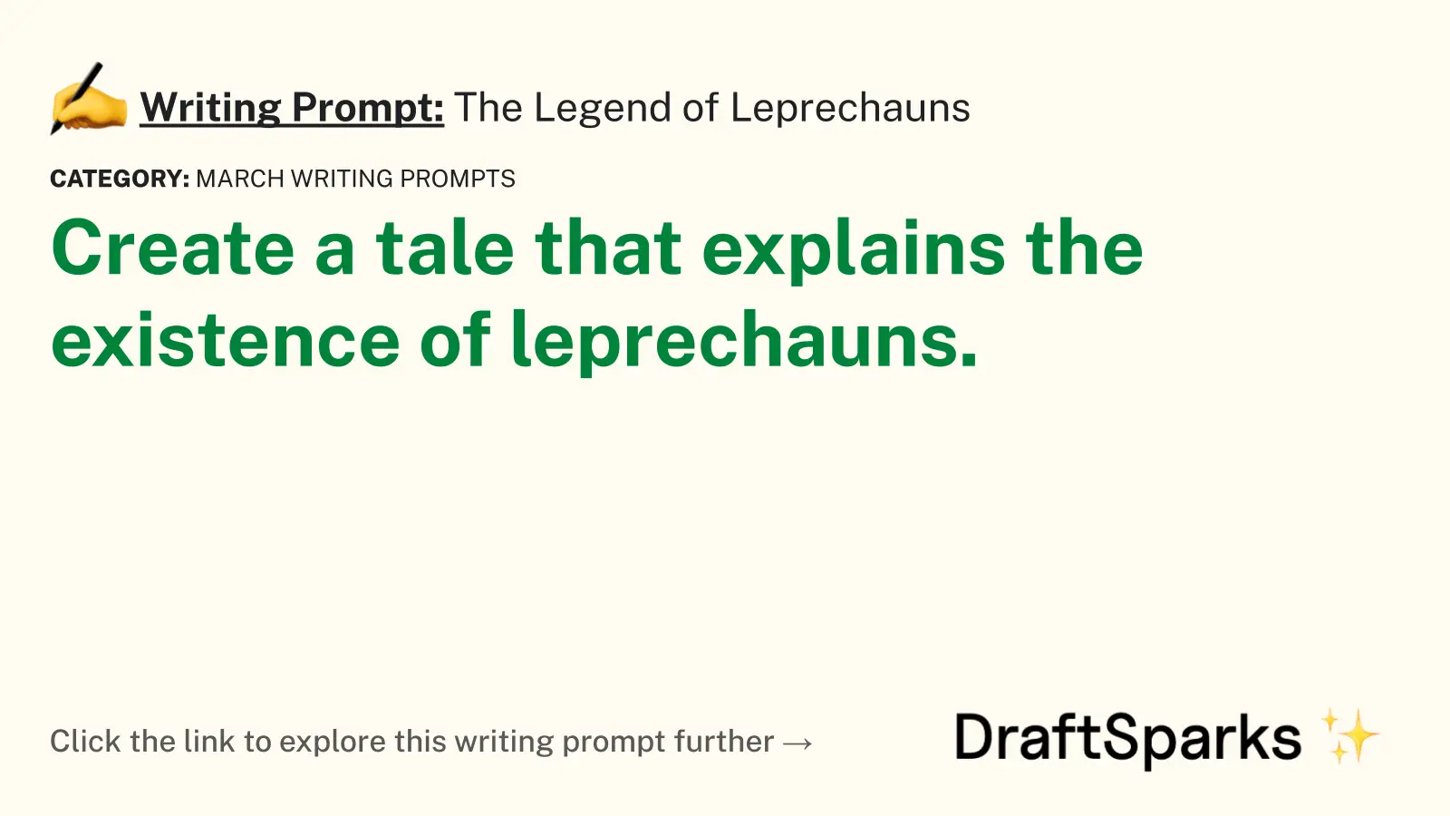 The Legend of Leprechauns