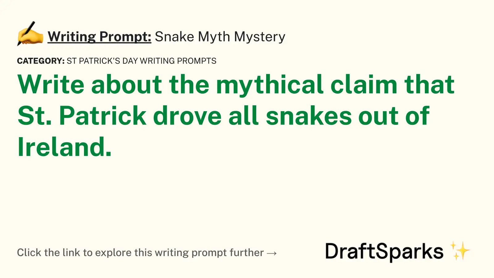 Snake Myth Mystery