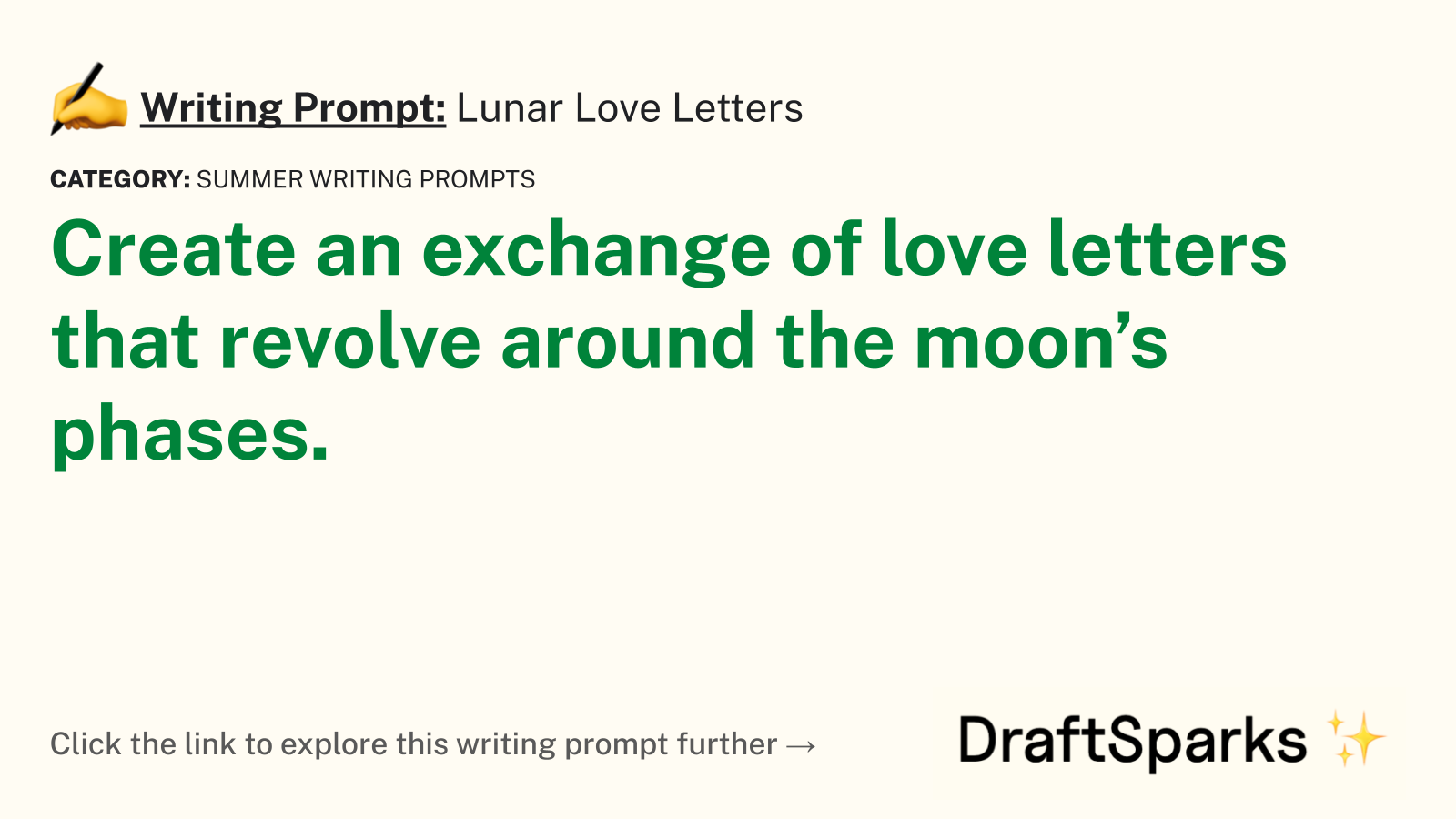 Lunar Love Letters