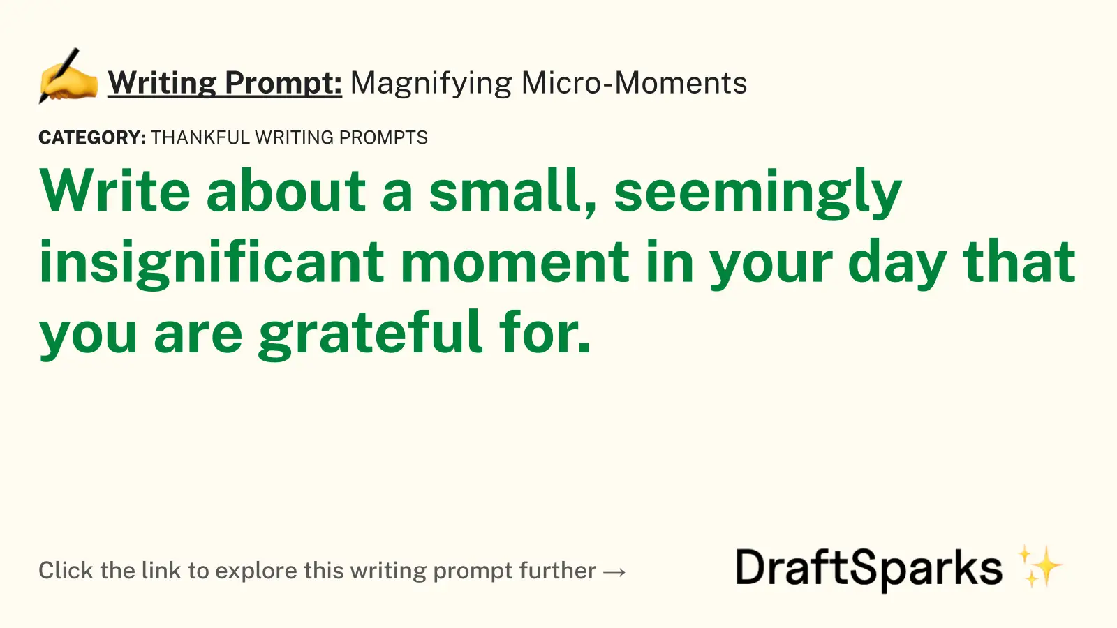 Magnifying Micro-Moments