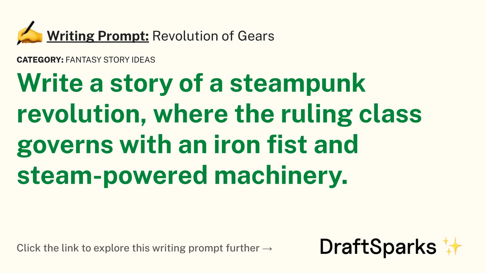 Revolution of Gears