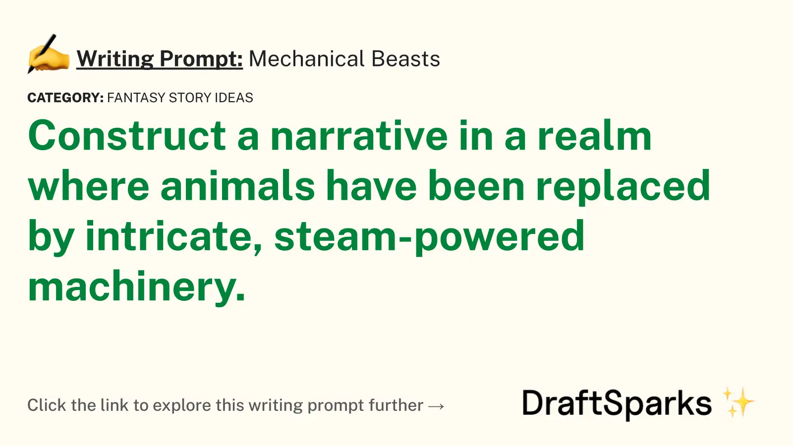 Mechanical Beasts