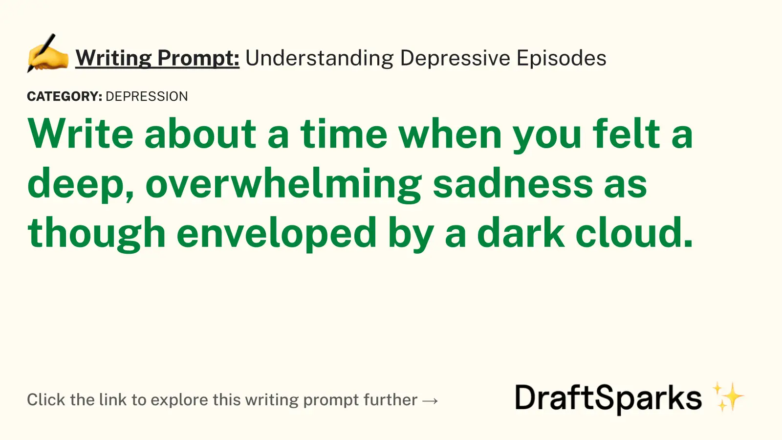 Understanding Depressive Episodes