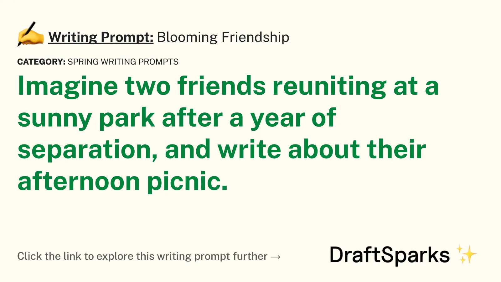 Blooming Friendship