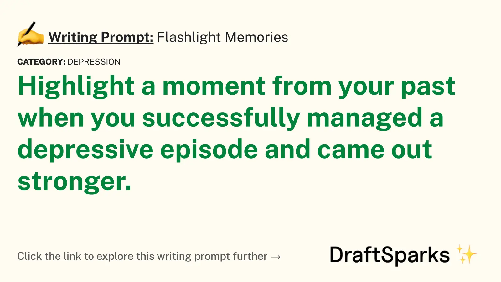 Flashlight Memories