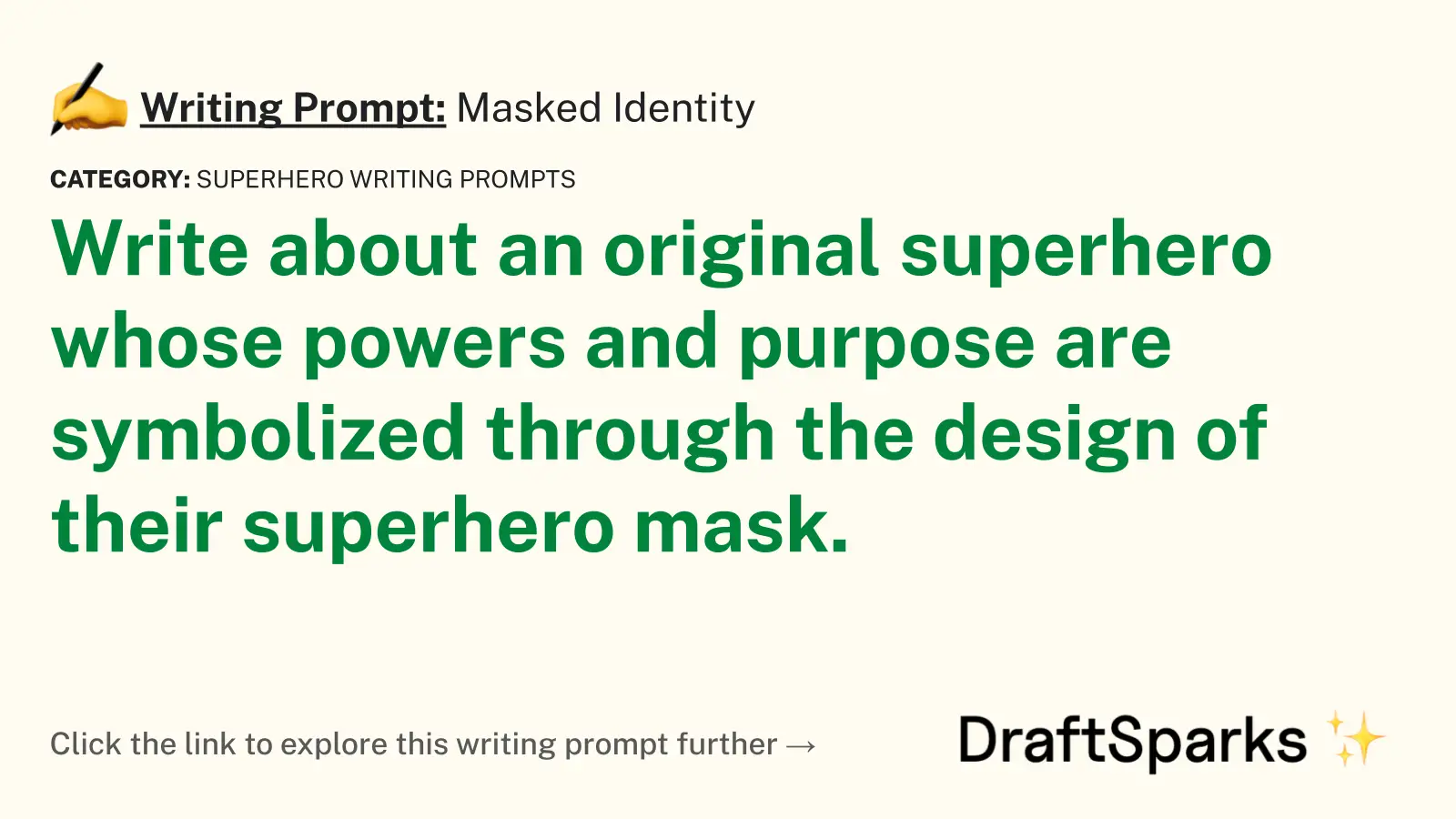 Masked Identity