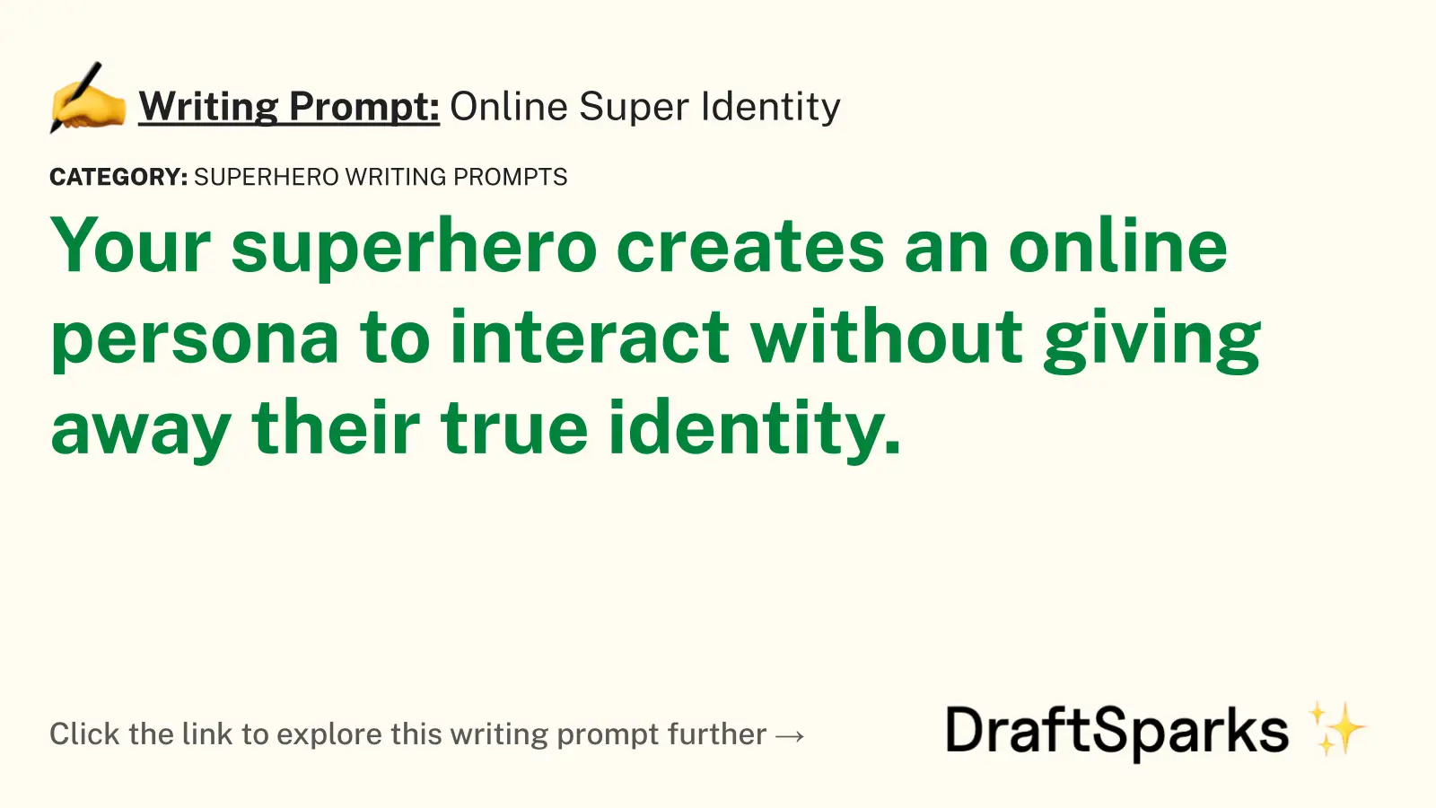 Online Super Identity