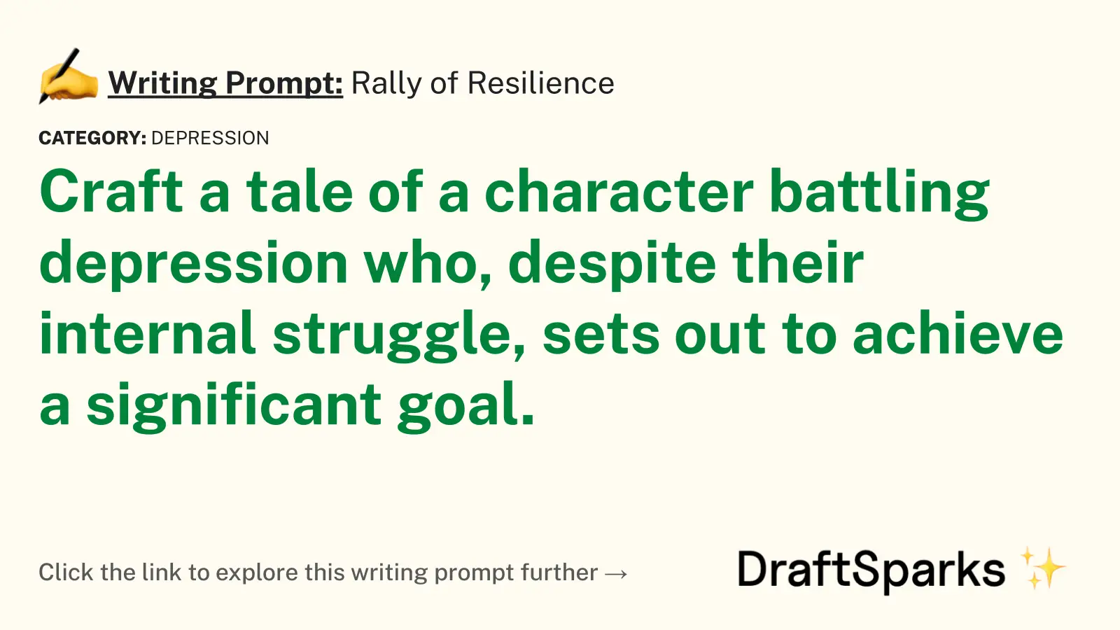 Rally of Resilience