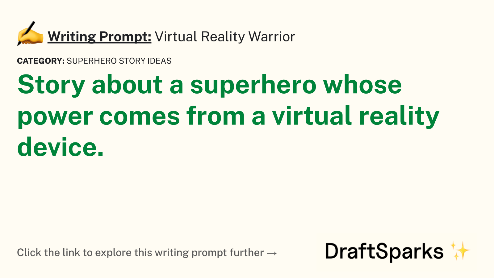 Virtual Reality Warrior