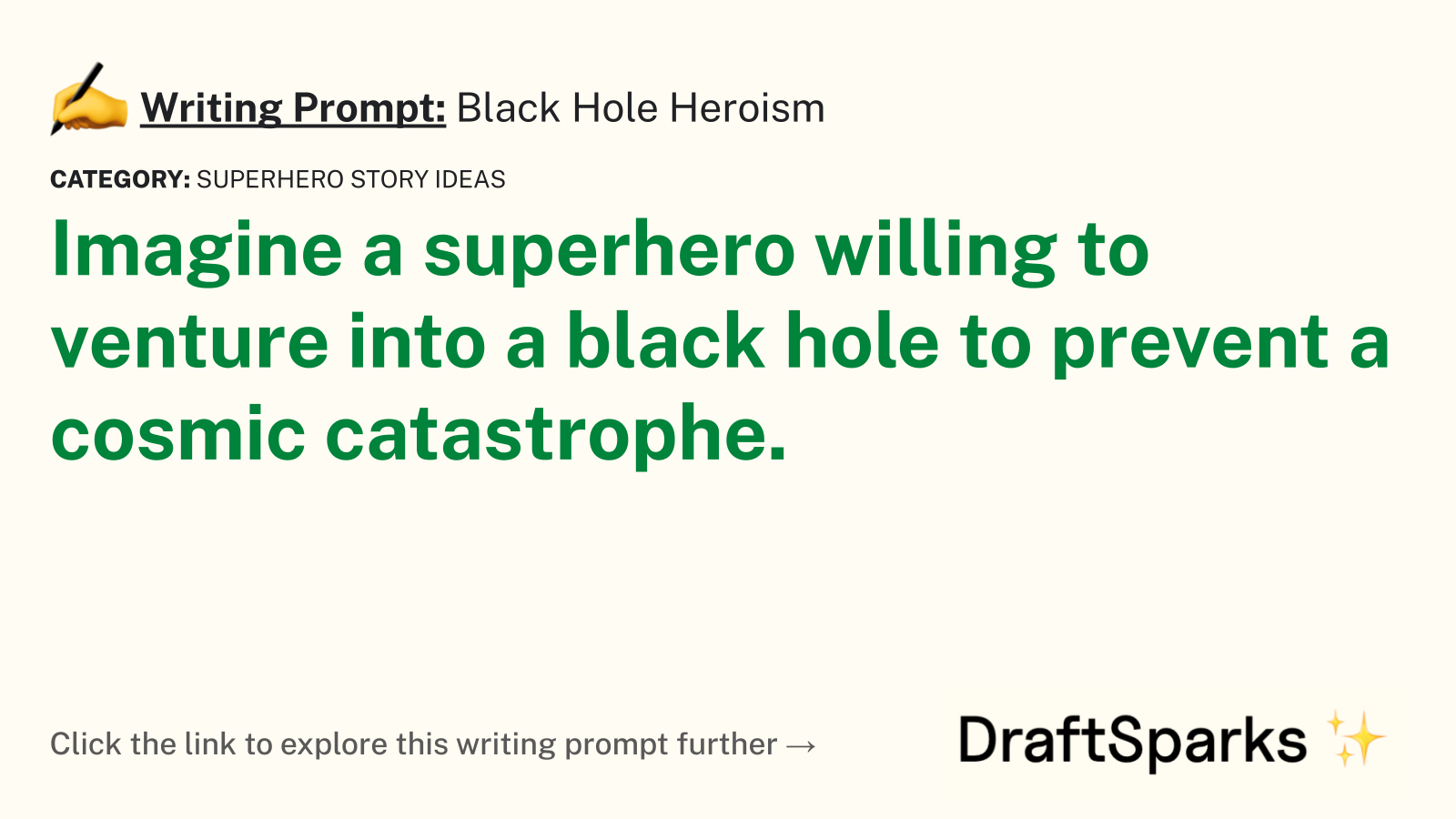Black Hole Heroism