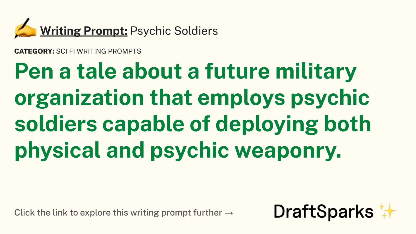 Psychic Soldiers