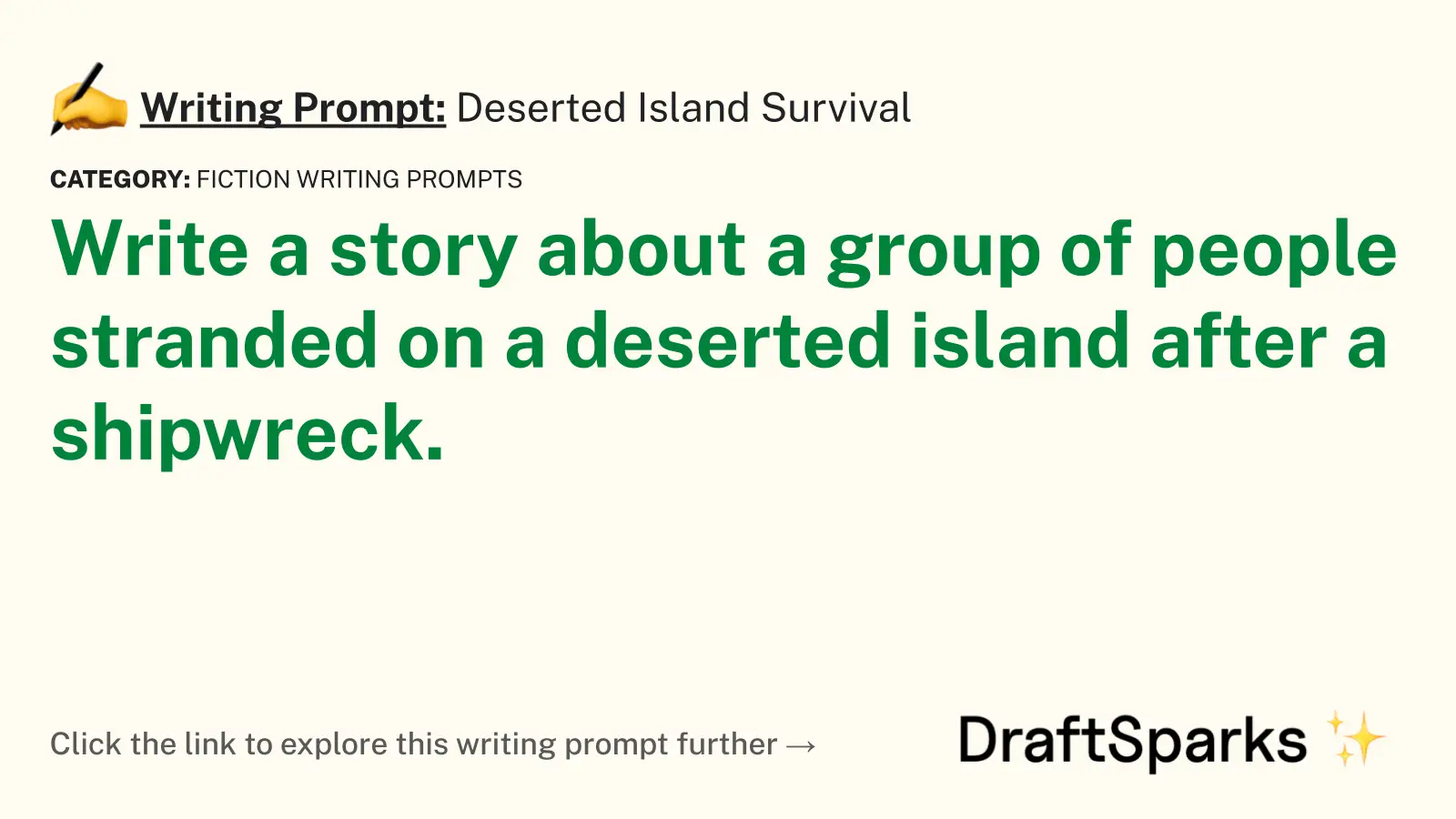 Deserted Island Survival