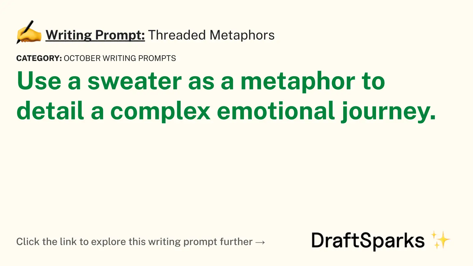 Threaded Metaphors