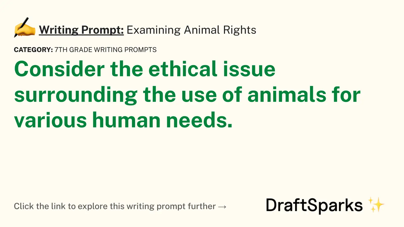 Examining Animal Rights