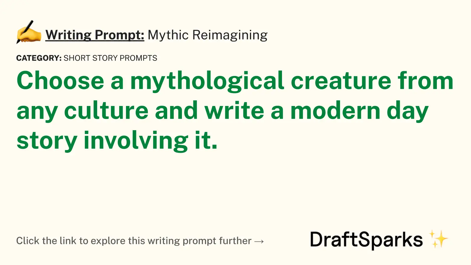 Mythic Reimagining