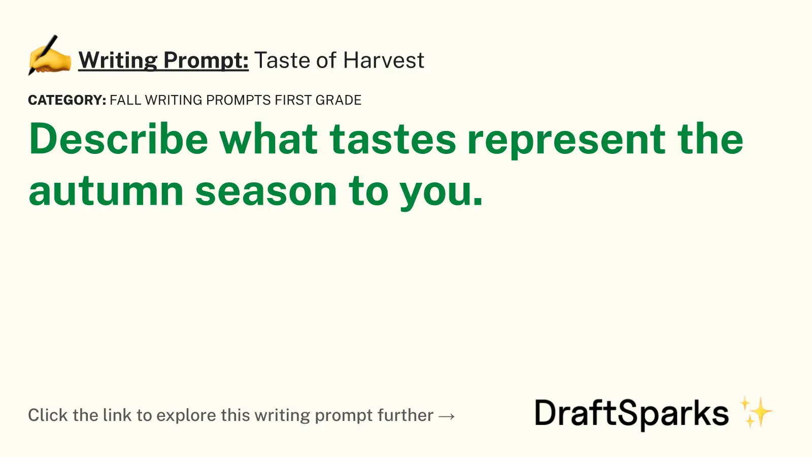 Taste of Harvest