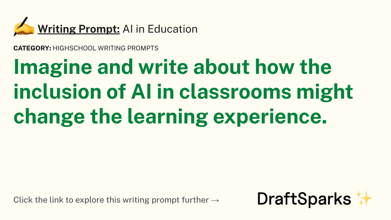 AI in Education