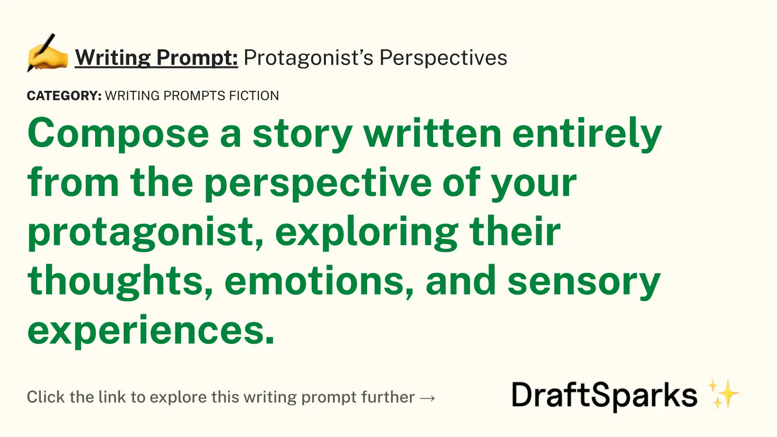 Protagonist’s Perspectives