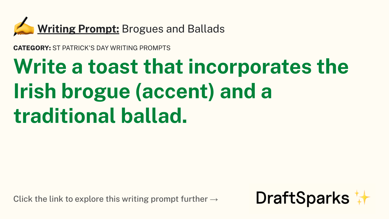Brogues and Ballads