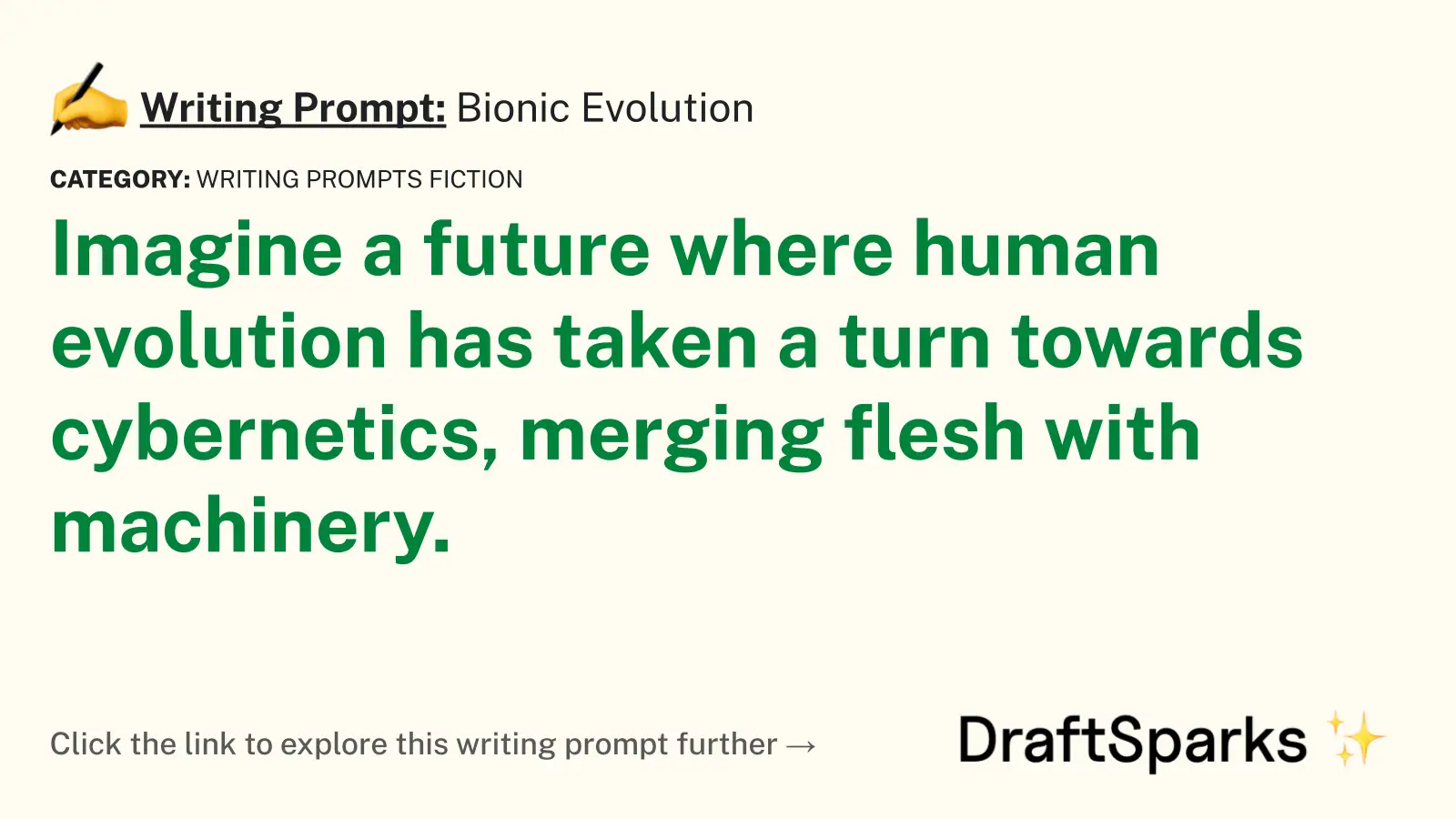 Bionic Evolution