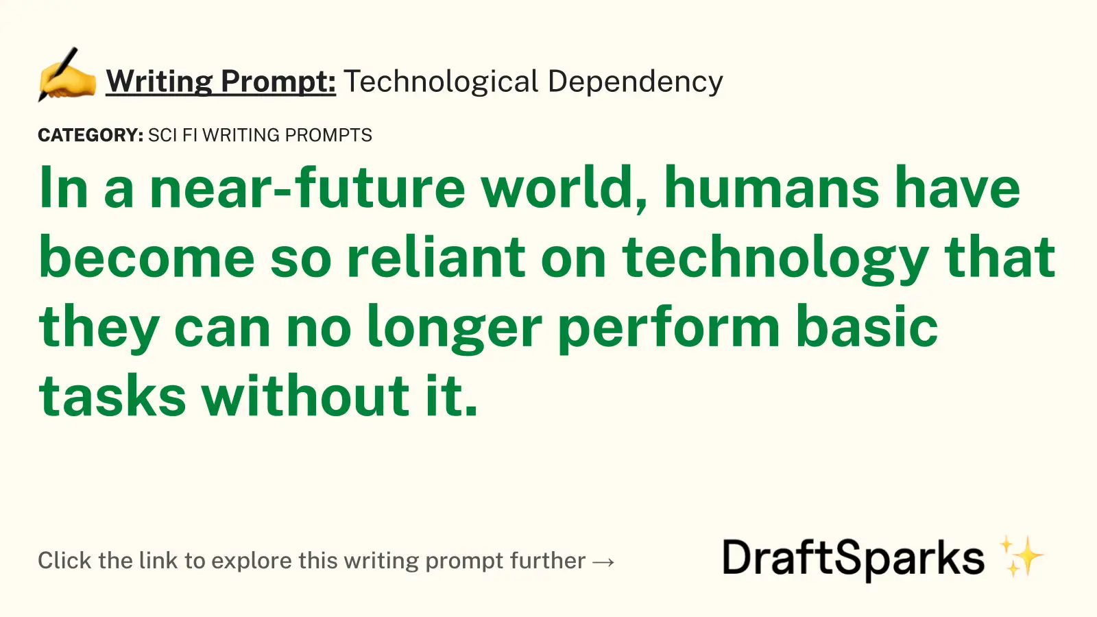 Technological Dependency