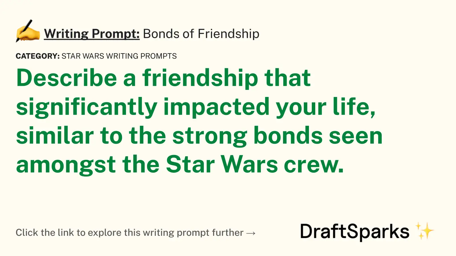 Bonds of Friendship