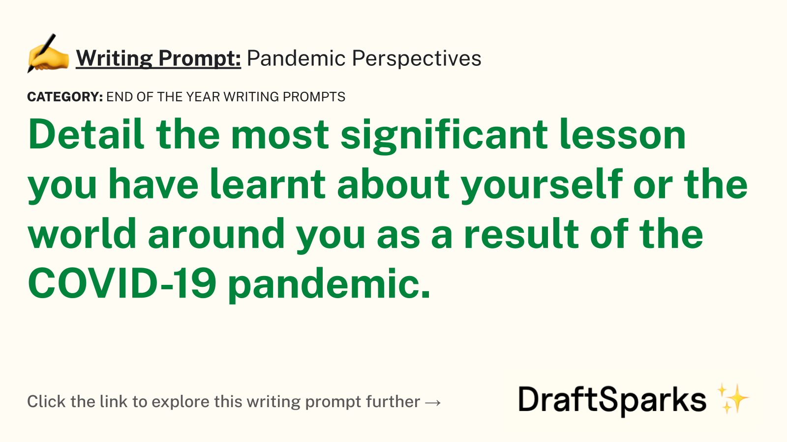Pandemic Perspectives