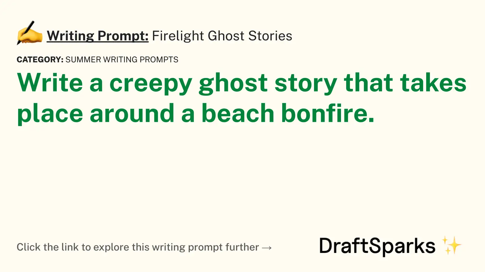 Firelight Ghost Stories